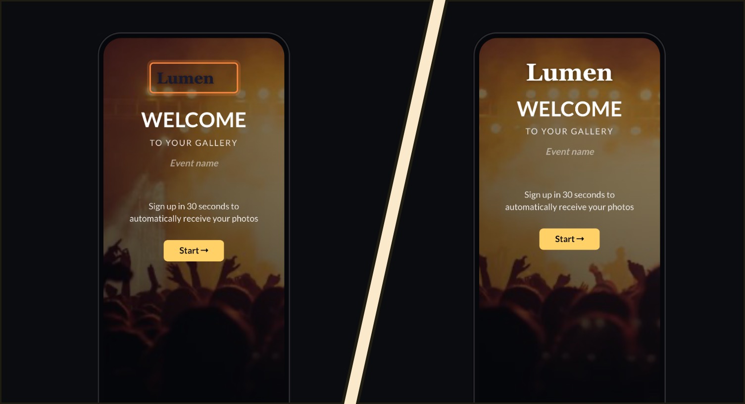Event Setup — Logo check